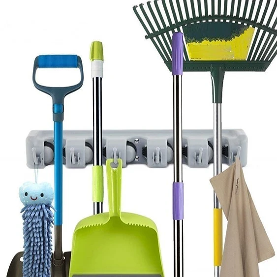 Mop & Broom Organizer