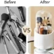 61xGeORbtjL._AC_SX425_ 360° Rotating Makeup Organizer