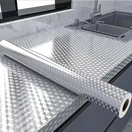 Aluminium Foil Kitchen Countertop Cover