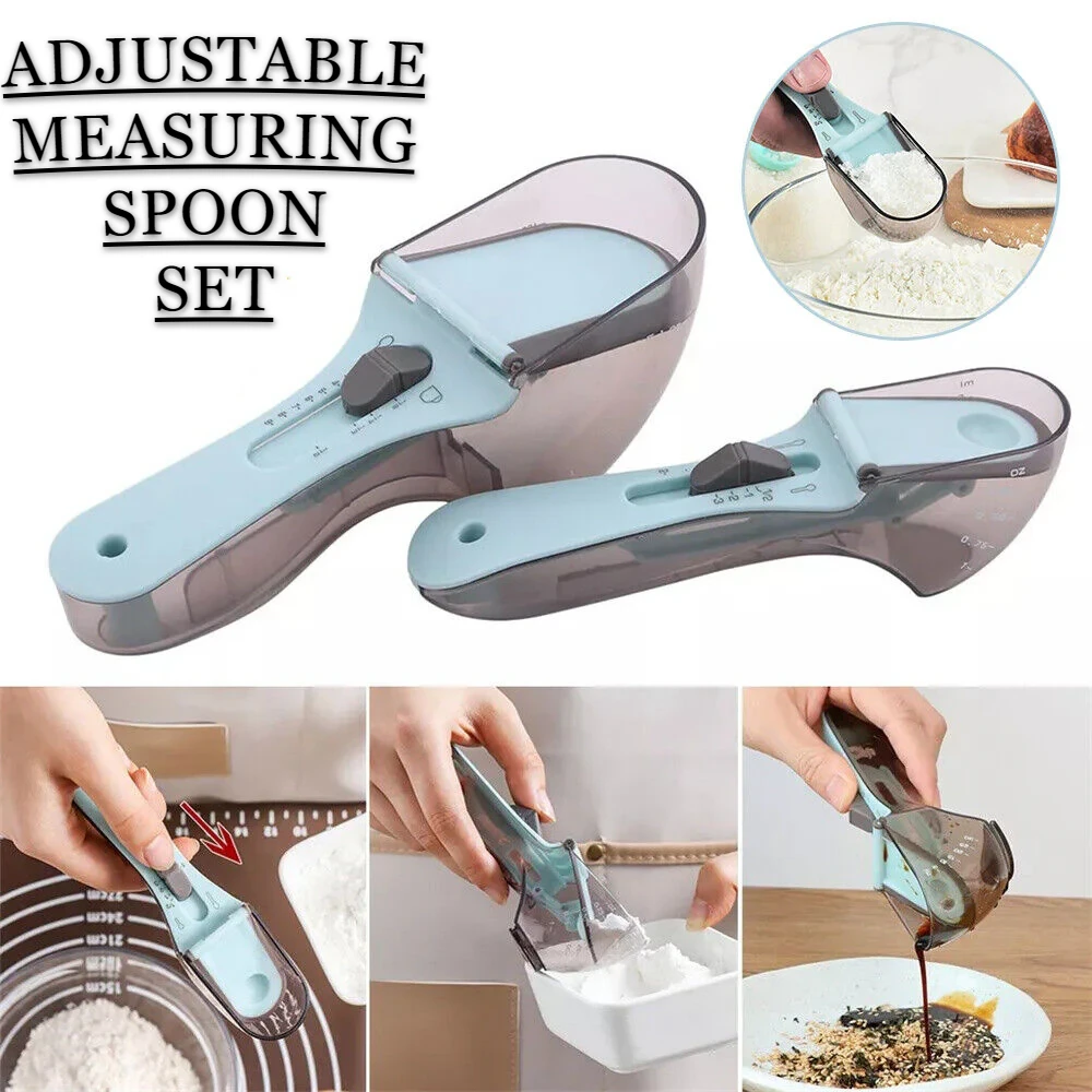 1 Adjustable Measuring Spoon Set
