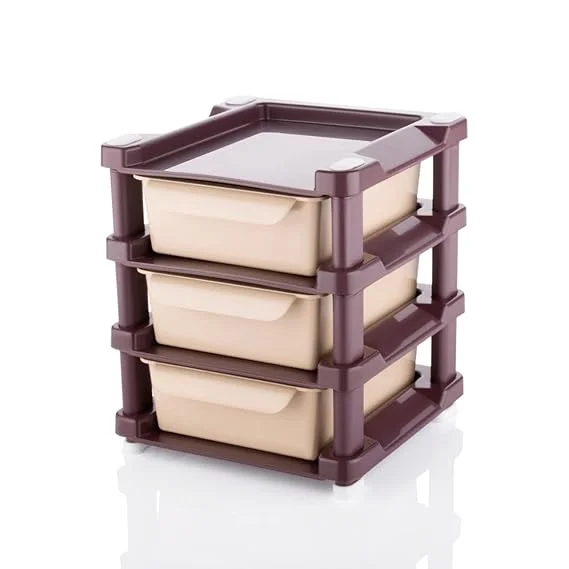 4 Multipurpose 3 Layer Drawer
