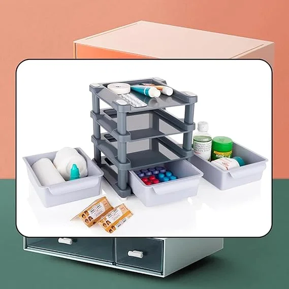 Multipurpose 3 Layer Drawer